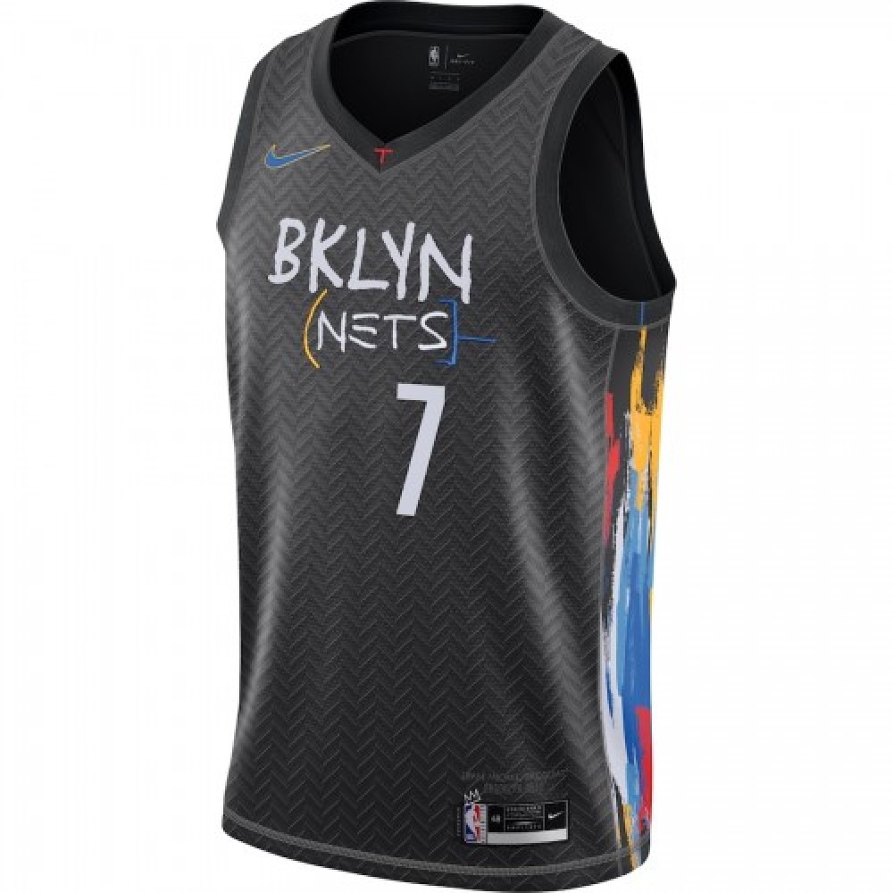 Men's Brooklyn Nets Kevin Durant #7 Black 2020/21 Swingman Player Jersey – City Edition-Pro Kit Vault | Brand New 26/27 Sports Jerseys